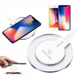 Wireless Charger Pad for iPhone & Samsung Phones
